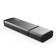 Флеш Диск Netac U351 256Gb <NT03U351N-256G-30BK>, USB3.0, с колпачком, металлическая чёрная