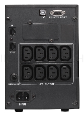 Источник бесперебойного питания Powercom Smart King Pro+ SPT-1500-II LCD 1200Вт 1500ВА черный