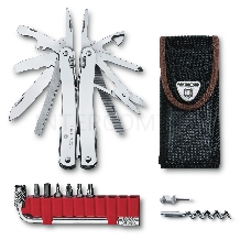 Мультитул Victorinox SwissTool Spirit X (3.0235.N) 105мм 35функц. серебристый подар.коробка