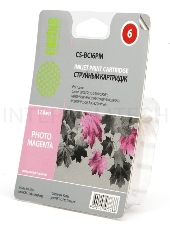 Картридж струйный Cactus CS-BCI6PM пурпурный для Canon S800 S820 S900 S9000 i905D i950S i960x (12ml)