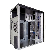 Корпус Exegate EX277436RUS Minitower MA-371X Black, mATX <UN450, 120mm> 2*USB+2*USB3.0, Audio