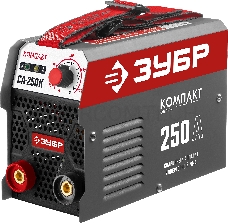 Сварочный инвертор ЗУБР СА-250К  250 А, MMA, 8400 Вт, 220 В, 1.6-6 мм