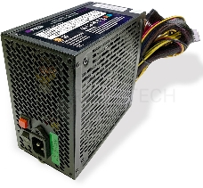 Блок питания HIPER HPB-550RGB (ATX 2.31, 550W, ActivePFC, RGB 140mm fan, Black) BOX