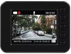 Видеорегистратор Navitel R250 DUAL DVR черный 1Mpix 1080x1920 1080p 140гр. AC5401