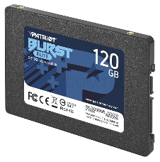 Накопитель SSD Patriot Burst Elite 120GB, SATA 2.5, PBE120GS25SSDR, 450/320, RET