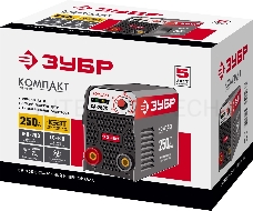 Сварочный инвертор ЗУБР СА-250К  250 А, MMA, 8400 Вт, 220 В, 1.6-6 мм