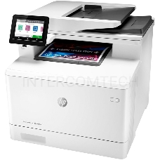 МФУ лазерный, HP Color LaserJet Pro MFP M479fdw (W1A80A), (цветной, A4, принтер/копир/сканер/факс, 600dpi, 27ppm, DADF50, WiFi, Lan, USB)