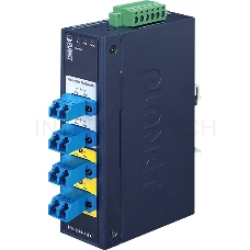 Коммутатор PLANET IFB-244-SLC Industrial 2-channel Optical Fiber Bypass Switch w/ 4x LC Single mode (-40~75 C, dual 9~48V DC/24V AC)