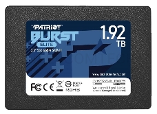 Накопитель SSD Patriot Burst Elite 1,92TB, SATA 2.5, PBE192TS25SSDR, 450/320, RET