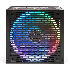 Блок питания HIPER HPB-550RGB (ATX 2.31, 550W, ActivePFC, RGB 140mm fan, Black) BOX