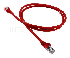 Патч-корд LANMASTER LSZH FTP кат.5e, 3.0 м, красный