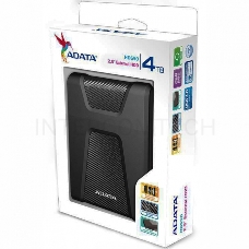 Внешний жесткий диск 2.5 4TB ADATA HD650 AHD650-4TU31-CBK USB 3.1, LED indicator, Black, Retail