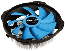 Кулер Aerocool BAS U-PWM Soc-FM2+/AM2+/AM3+/AM4/1150/1151/1155/ 4-pin 15-26dB Al 110W 361gr Ret