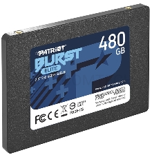 Накопитель SSD Patriot Burst Elite 480GB, SATA 2.5, PBE480GS25SSDR, 450/320, RET