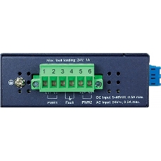 Коммутатор PLANET IFB-244-SLC Industrial 2-channel Optical Fiber Bypass Switch w/ 4x LC Single mode (-40~75 C, dual 9~48V DC/24V AC)