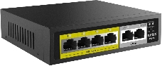 Коммутатор 6PORT NETIS P106C 10/100M 4POE