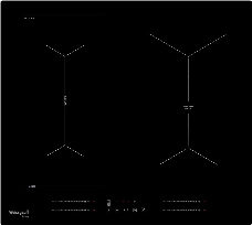 Встраиваемая индукционная панель Weissgauff HI 643 BY