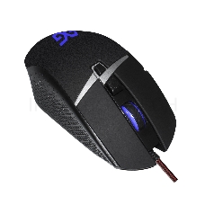 Мышь ExeGate EX289489RUS Gaming Standard Laser GML-13 (USB, лазерная, 1000/1200/3000/4000 dpi, 8 кнопок и колесо прокрутки, длина кабеля 1,5м, черная, Color box)