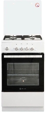 Газовая плита De Luxe 5040.42г(кр)чр белый
