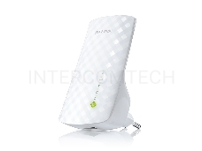 Повторитель беспроводного сигнала TP-Link SOHO RE200 10/100BASE-TX/Wi-Fi белый поставляется без кабеля RJ-45