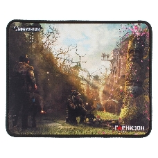 Коврик для мыши Гарнизон GMP-120, игровой, дизайн - игра Survarium, ткань/резина, размеры 200 x 250 x 3 мм