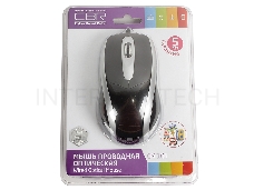 Мышь CBR CM-101 Black USB, Мышь 1200dpi, офисн.