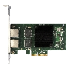 Сетевой адаптер ExeGate EXE-I350-T2V2 (PCI-E x4 v2.1, порты 2xRJ45 (медные), 10/100/1000Mbps, Gigabit NIC Intel Chipset NHI350AM2)