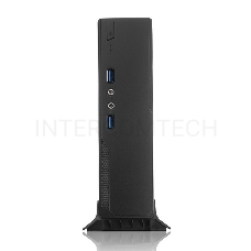 Корпус с блоком питания 120 Ватт/ Foxline FL-L01-AD120-D65 mITX case (1L),w/2xUSB3.0, VESA, CPU cooler, w/120W pwr adapter, w/pwr cord