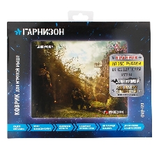 Коврик для мыши Гарнизон GMP-120, игровой, дизайн - игра Survarium, ткань/резина, размеры 200 x 250 x 3 мм