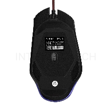 Мышь ExeGate EX289489RUS Gaming Standard Laser GML-13 (USB, лазерная, 1000/1200/3000/4000 dpi, 8 кнопок и колесо прокрутки, длина кабеля 1,5м, черная, Color box)