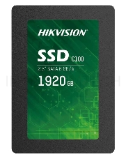 Накопитель SSD 2.5; 1920GB Hikvision C100 Client SSD [HS-SSD-C100/1920G] SATA 6Gb/s, 560/520, IOPS 78/76K, MTBF 2M, 3D NAND TLC, 640TBW, 0,3DWPD, RTL (678562)