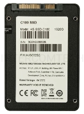 Накопитель SSD 2.5; 1920GB Hikvision C100 Client SSD [HS-SSD-C100/1920G] SATA 6Gb/s, 560/520, IOPS 78/76K, MTBF 2M, 3D NAND TLC, 640TBW, 0,3DWPD, RTL (678562)