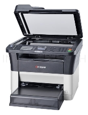 МФУ Kyocera Ecosys FS-1125MFP, лазерный принтер/сканер/копир/факс A4, 25 стр/мин, 1800x600 dpi, 64 Мб, ADF, дуплекс, подача: 251 лист., вывод: 100 лист., Ethernet, USB, ЖК-панель