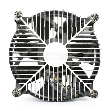 Кулер ExeGate EX286138RUS EK-11508 (Al, LGA1150/1151/1155/1156/1200, TDP 75W, 90mm, 2200RPM, Hydro bearing, 3pin, 22db, 285г, с термопастой, Retail)