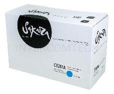 Картридж SAKURA CE261A для HP Color LaserJet CP4020/4025/4520/4525, синий, 11000 к.
