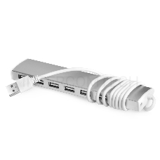 Разветвитель Greenconnect USB 2.0 GCR-UH217S на 7 портов  0,5m , silver