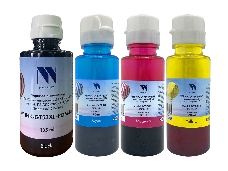 Чернила NV PRINT  GT53XL / GT52 для HP DeskJet GT 5810, 5820, 5822, Ink Tank 115, 310, 315, 319, 410, 419, 415, Smart Tank 515, 615, комплект 4 цвета (пигментные 135 мл + водные 3*70 мл)