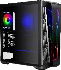 Корпус без блока питания Cooler Master Masterbox 540, USB3.0x2, USB Cx1, 1x120Fan SickleFlow PWM ARGB, w/o ODD, w/o PSU, Black