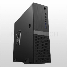 Корпус Foxline FL-211-TFX300S с блоком питания 300Вт, mATX case, black, w/PSU TFX 300W, w/2xUSB2.0+2xUSB3.0, w/pwr cord, w/ 8cm FAN