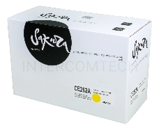 Картридж SAKURA CE262A для HP Color LaserJet CP4020/4025/4520/4525, желтый, 11000 к.