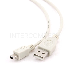 Кабель USB 2.0 AM/miniBm 1.8м Gembird CC-USB2-AM5P-6 USB/miniUSB 5P 1.8m , пакет