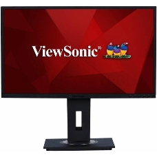 Монитор 23.8 Viewsonic VG2448 Black с поворотом экрана (IPS, LED, 1920x1080, 5 ms, 178°/178°, 250 cd/m, 50M:1, +HDMI, +DisplayPort, +4xUSB, +MM)