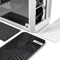 Корпус Fractal Design Meshify C White Tempered Glass FD-CA-MESH-C-WT-TGC  (700104)