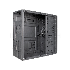 Корпус Miditower ExeGate XP-402U Black, ATX, <XP500, Black,120mm>, 2*USB+1*USB3.0, Audio