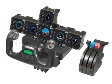 Контроллер игровой Logitech G Saitek Pro Flight Instrument Panel (приборная панель с ЖК-дисплеем для авиасимуляторов)