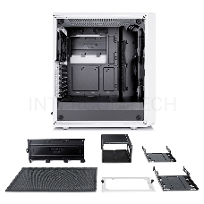 Корпус Fractal Design Meshify C White Tempered Glass FD-CA-MESH-C-WT-TGC  (700104)