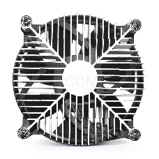 Кулер ExeGate EX286141RUS EK-11508.PWM (Al, LGA1150/1151/1155/1156/1200, TDP 75W, Fan 90mm, PWM, 1200-2600RPM, Hydro bearing, 4pin, 11-24db, 285г, с термопастой, на винтах, Retail color box)