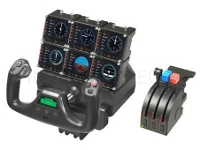 Контроллер игровой Logitech G Saitek Pro Flight Instrument Panel (приборная панель с ЖК-дисплеем для авиасимуляторов)