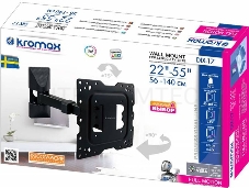 Кронштейн KROMAX DIX-17 BLACK (для LED/LCD телевизоров 22