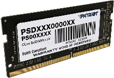 Модуль памяти SO-DIMM DDR 4 DIMM 16Gb PC25600, 3200Mhz, PATRIOT Signature (PSD416G32002S) (retail)